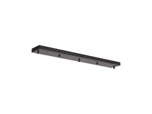 Briciole 3 Hole 700 x 100mm Canopy/Ceiling Rose Kit Satin Black