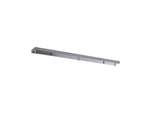 Briciole 3 Hole 700 x 100mm Canopy/Ceiling Rose Kit Polished Chrome