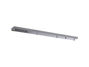 Briciole 4 Hole 900 x 100mm Canopy/Ceiling Rose Kit Polished Chrome