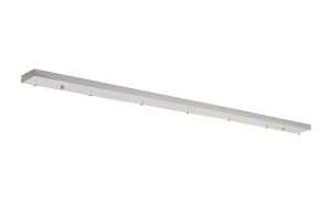 Briciole 7 Hole 1400mm x 100mm Canopy/Ceiling Rose Kit White