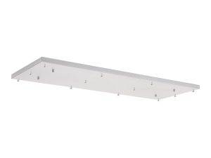 Briciole 12 Hole 1100mm x 400mm Canopy/Ceiling Rose Kit White