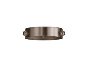 Briciole 88mm Collar Ring c/w 3 Screws, Brushed Nickel