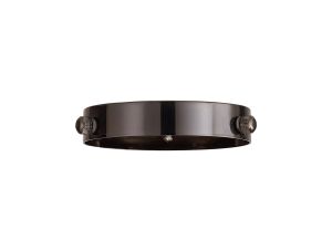 Briciole 100mm Collar Ring c/w 3 Screws, Black Chrome