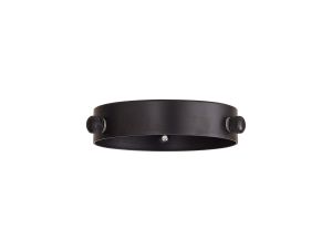 Briciole 88mm Collar Ring c/w 3 Screws, Black
