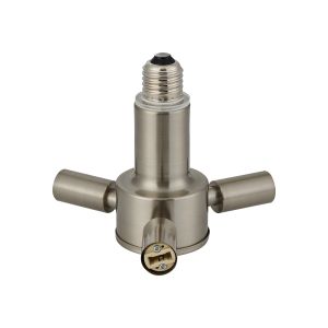 Briciole 1 to 3 E27 To G9 Converter Satin Nickel Lampholders