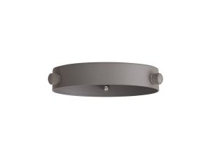 Briciole 100mm Collar Ring c/w 3 Screws, Warm Grey