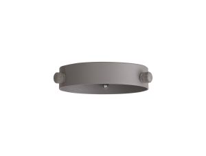 Briciole 88mm Collar Ring c/w 3 Screws, Warm Grey