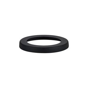 Briciole 60 x 7mm Metal Collar/Washer For Glass Shades Sand Black