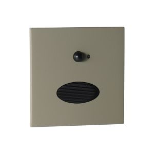 Proa Square Wall Lamp With 3 Program Sensor, 3W LED, 3000K, 180lm, Grey/Green, 3yrs Warranty