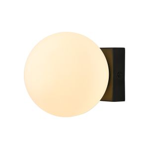 Puebla Ceiling/Wall Light, 6W LED, 3000K, 420lm, Black, 3yrs Warranty