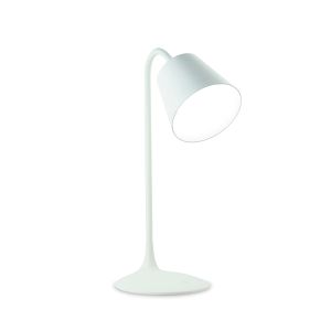 Reading Touch Dimmable / Rechargable USB Charging Cable Included / Adjustable Table Lamp 3.2W LED 5000-6500K,120lm,White,3yrs Warranty