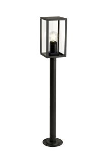 Primavera Tall Post, 1 x E27, IP54, Graphite Black, 2yrs Warranty