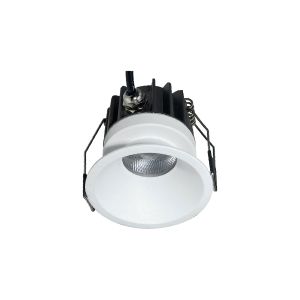Rombok 8W LED CCT Switchable Downlight,IP65, Cut Out: 55mm, 720lm, 36° Deg,With IP20 DRIVER INC., White, 3yrs Warranty