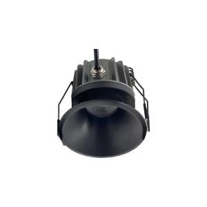 Rombok 8W LED CCT Switchable  Downlight,IP65, Cut Out: 55mm, 720lm, 36° Deg With IP20 DRIVER INC., Black, 3yrs Warranty