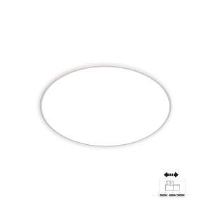 Slim CCT Ceiling 37cm Round, 24W LED, On Board CCT Switch 3000/4000/5000K, 2050lm, White, 3yrs Warranty