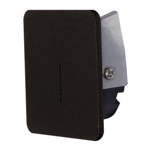 Sotavento Sqaure Wall Lamp, 3W LED, 3000K, 150lm, IP42, Black, Cut Out: 48mm, 3yrs Warranty