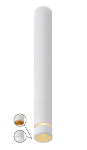 Split 4cm Spotlight, 1 Light 35mm GU10 (GU11) (Not Included), White