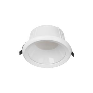 Tampa Recessed Spotlight, 20W LED, 2700/3200/4000K CCT, 1850lm, White, IP65, Cut Out 145mm, Driver Not Included, 3yrs Warranty