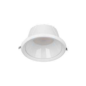 Tampa Recessed Spotlight, 30W LED, 2700/3200/4000K CCT, 3100lm, White, IP65, Cut Out 200mm, Driver Not Included, 3yrs Warranty