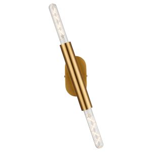 Vienta 2 Light Adjustable Ceiling/Wall E27, Antique Gold, Lamps Not Included,