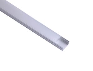 Tiras 2m, 17 x 8.5mm Aluminium Profile With Diffuser, 4 x Mounting Brackets, 2 x End Caps, 2 x End Caps With Hole, 3yrs Warranty