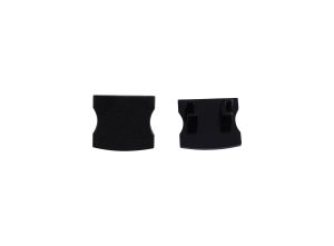 Tiras 17.3 x 15.7mm Black Profile End Cap Without Hole (1pc) for M7393, 3yrs Warranty