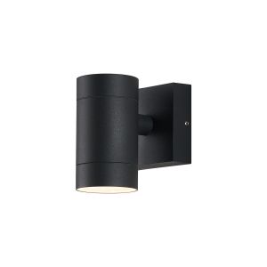 Centa Cylinder 24V DC Up or Down Wall Light, 3W LED 3000K, c/w 2m Fly Lead, Male Connection, IP44, Anthracite, 3yrs Warranty