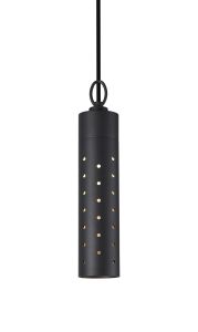 Centa 6cm Hanging 24V DC Pendant, 3W LED, 3000K, c/w 1m 2 x 0.75mm² PVC Cable, Male Connection, IP44, Anthracite, 3yrs Warranty