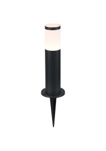 Centa 24V DC Post Lamp, 6W LED, 3000K, c/w 1m 2 x 0.75mm² PVC Cable, Male Connection, IP44, Anthracite, 3yrs Warranty