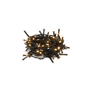 Centa 8m With 3m Lead Wire, 80 Light String Light, 24V DC, Total 1.2W LED 2700K, Male Connection, IP44, Black, 3yrs Warranty