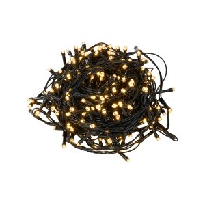 Centa 20m With 3m Lead Wire, 240 Light String Light, 24V DC, Total 2W LED, 2700K, Male Connection, IP44, Black, 3yrs Warranty
