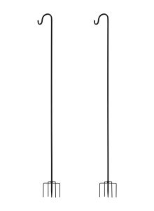 Centa 160cm Festoon Pole With Hook, 4 Prong Fork, 2pc Set