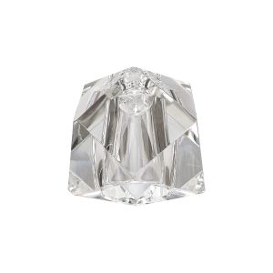 Fonte 10 x 7.4cm Triangular Cube Clear Glass Shade (N),
