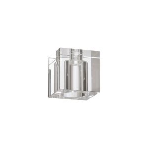 Fonte 7 x 7cm Hexagonal Cut Clear Glass Shade (Q),