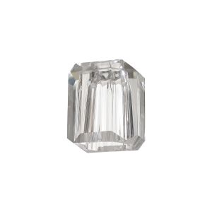 Fonte 8cm Chamfered Cuboid Clear Glass Shade (K),