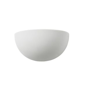 Endon UG-WB-A Pantipasti Single Wall Light Unglazed Ceramic Finish