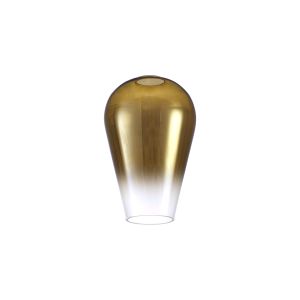 Urasawa 14x21cm Pear Shaped Glass (E), Gold Fade/Clear