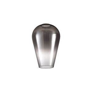 Urasawa 14x21cm Pear Shaped Glass (E), Smoke/Clear