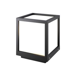 Utah Pedestal Lamp, 1 Light E27, IP65, Graphite, 2yrs Warranty