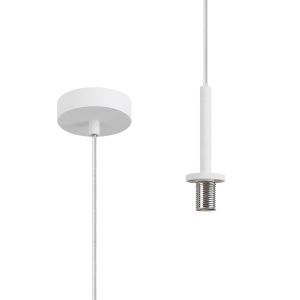 Gana Adjustable Pendant Kit (FRAME ONLY), 1 Light G9, IP44, Satin White