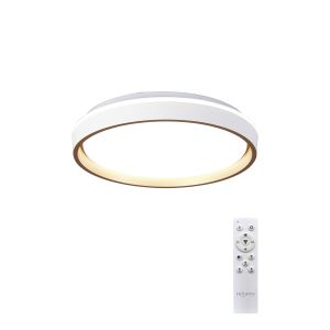 Verona 40cm Round Ceiling 40W LED With Remote Control 2700K-5000K, 5400lm, Gold, 3yrs Warranty