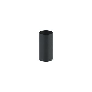 Stella Single Lampholder Sleeve Satin Black