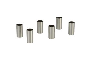 Stella Pack of 6 Lampholder Sleeve Satin Nickel