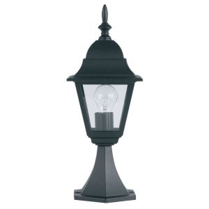 Endon YG-1002 Exterior Post Top Black 1 Light In Metal