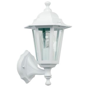 Endon YG-2001 Exterior Up Lantern White 1 Light In Metal