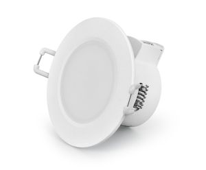Yucatan Recessed Spotlight, 6.5W LED, 2700/3000/4000K CCT, 630lm, White, IP65, Cut Out 70mm, Driver Included, 3yrs Warranty
