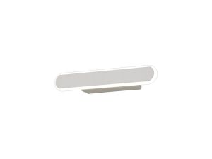 Via 30cm Linear Wall Lamp, 1 x 12W LED, 4000K, 568lm, Sand White, 3yrs Warranty