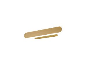 Via 30cm Linear Wall Lamp, 1 x 12W LED, 3000K, 568lm, Sand Gold, 3yrs Warranty