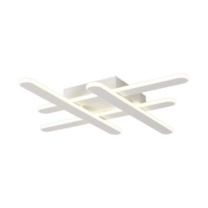 Via Dimmable Lattice Ceiling, 40W LED, 4000K,1900lm, Sand White, 3yrs Warranty