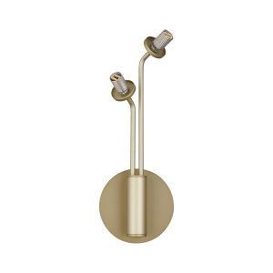 Templo Wall Light (FRAME ONLY), 2 Light G9, Light Painted Beige